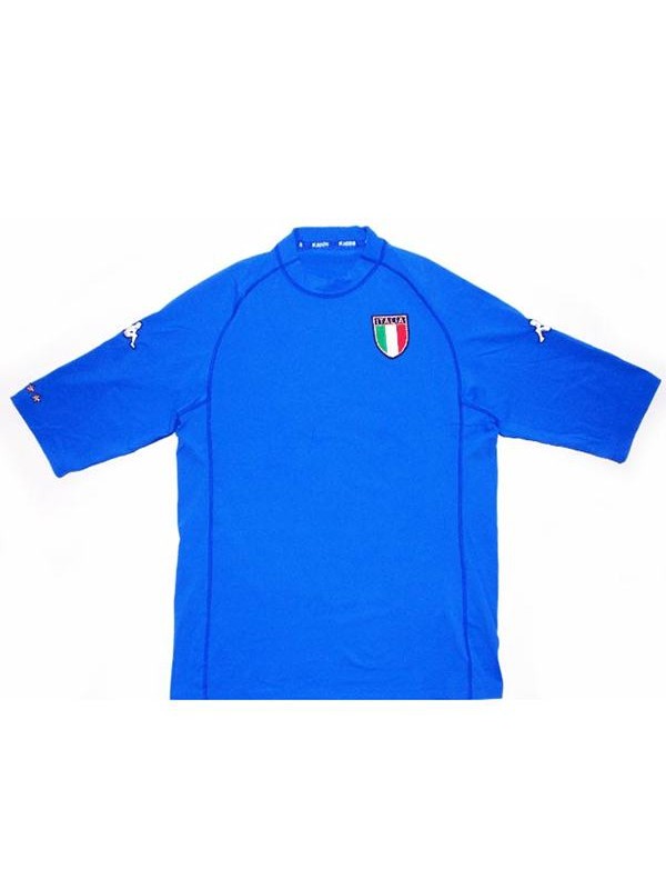 Italy home retro jersey maillot match men's 1st soccer sportwear football shirt 2000